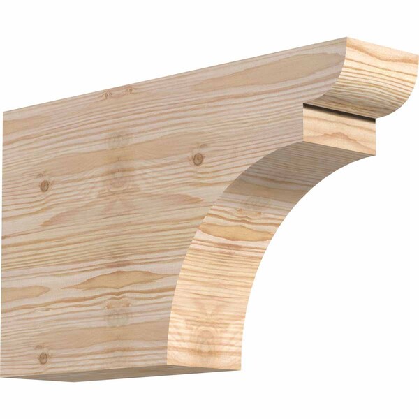 Ekena Millwork Yorktown Smooth Rafter Tail, Douglas Fir, 3 1/2"W x 10"H x 16"L RFT04X10X16YOR00SDF - main